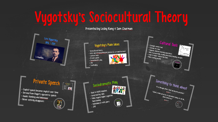 Vygotsky’s concept of socio-cultural tools and its usefulness in the educational setting.